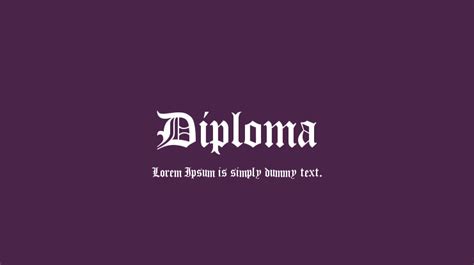 Diploma Font : Download Free for Desktop & Webfont - muktibox.com