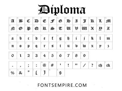 Diploma Font Free Download - Dafont Family - muktibox.com