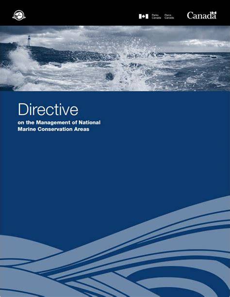 Directive: national marine conservation areas - Parks … - raincitystudios.com