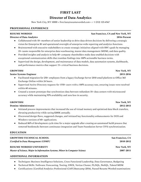 DIRECTOR, DATA & ANALYTICS - Compass Group - Ladders - coolestguyplanet.net