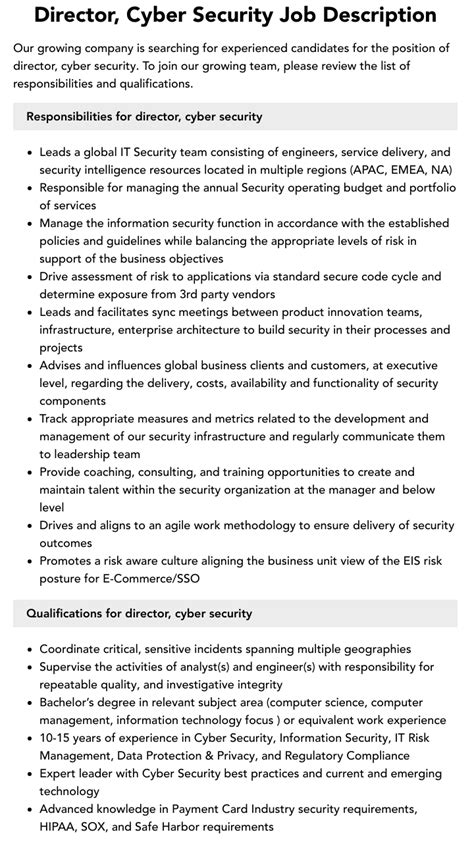 Director of Cyber Security - coolestguyplanet.net
