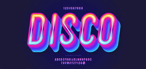 Disco Font - muktibox.com