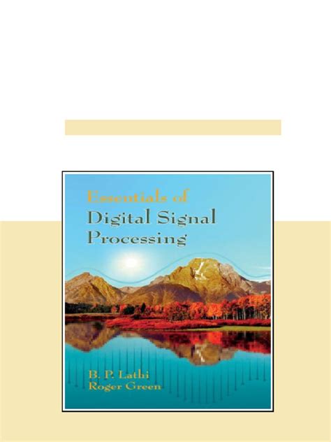 Discrete Fourier Transform – Digital Signal Processing: The Essentials ... - wintechmobiles.com