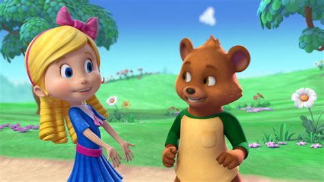 DISNEY JUNIOR Goldie & Bear Toys Parody Play Fairytale …