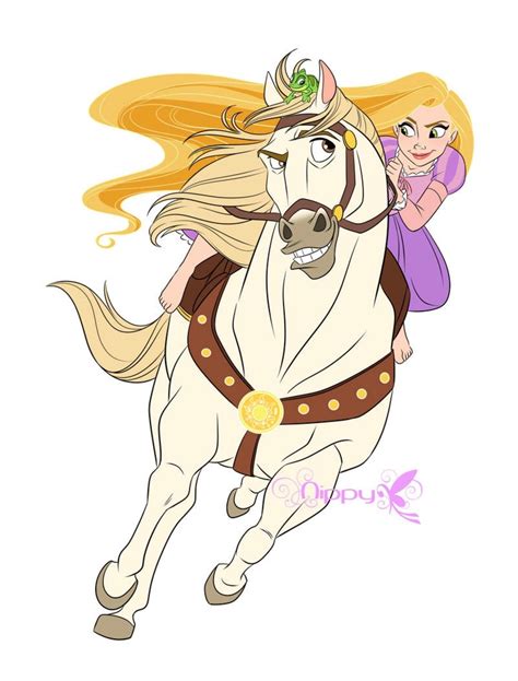 DISNEY PRINCESS TANGLED MAXIMUS HORSE AND RAPUNZEL …