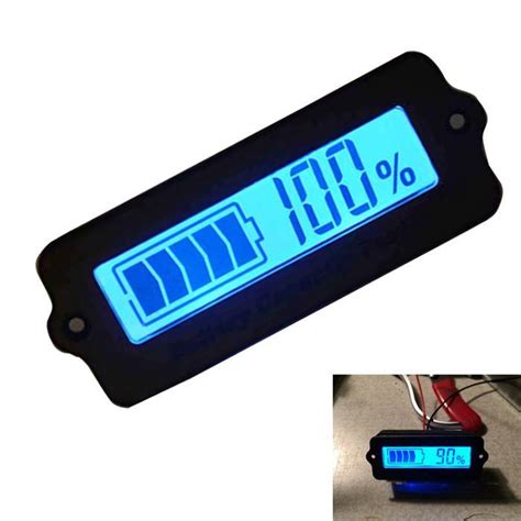 Display LCD Battery Baterai Capacity Level Indicator Meter - raincitystudios.com