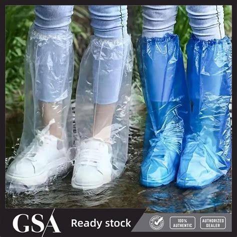 Disposable Waterproof Thick Plastic Shoes Cover, … - raincitystudios.com
