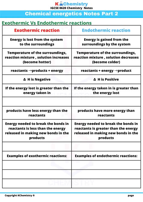 Distinguish Exothermic and Endothermic... | Practice Hub - wintechmobiles.com