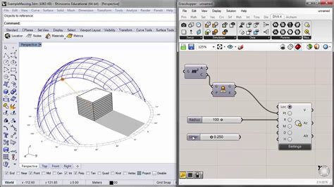 DIVA Grasshopper 02 Sun Path Diagrams - YouTube