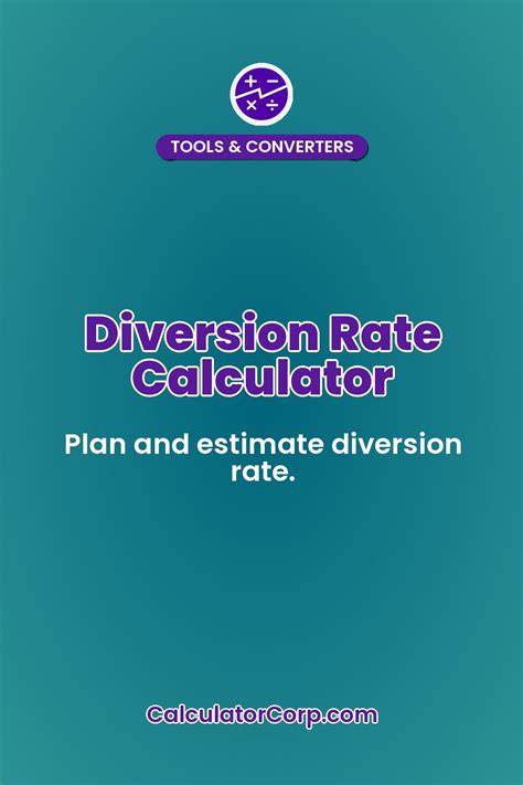 Diversion Rate Calculator - raincitystudios.com