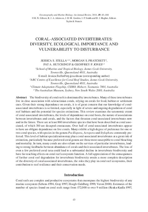 Diversity, importance and vulnerability of coral associated ... - raincitystudios.com