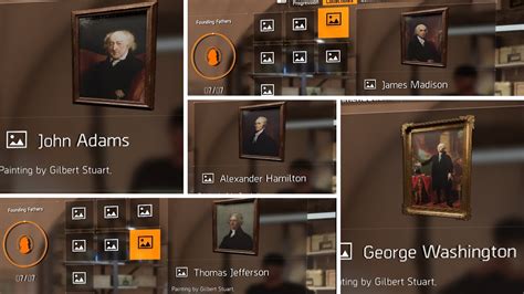 DIVISION 2 HOW TO FIND FOUNDING FATHERS PAINTINGS