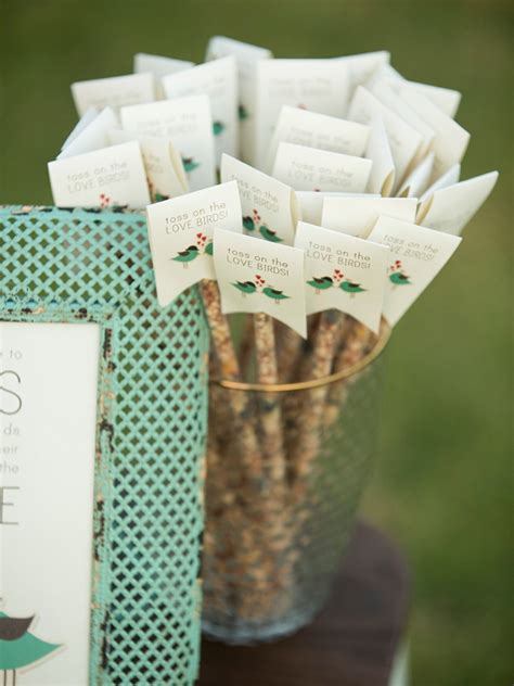 DIY: Birdseed for send-off... Weddings, Do It …