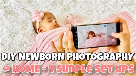 DIY: NEWBORN PHOTOSHOOT AT HOME TOP 5 MISTAKES - YouTube