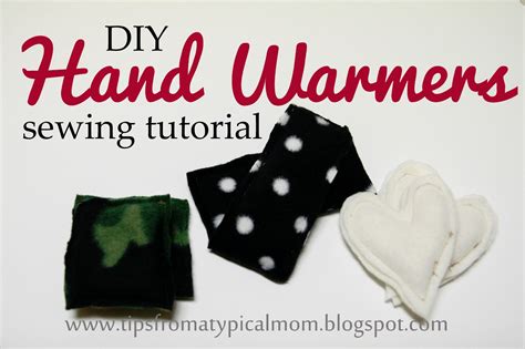 DIY {Hand Warmers} Sewing Tutorial Tips from a Typical Mom