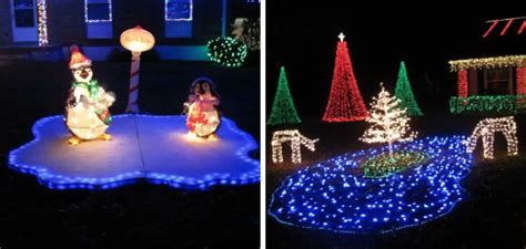 DIY - How to Make a Fake Pond With Christmas Lights