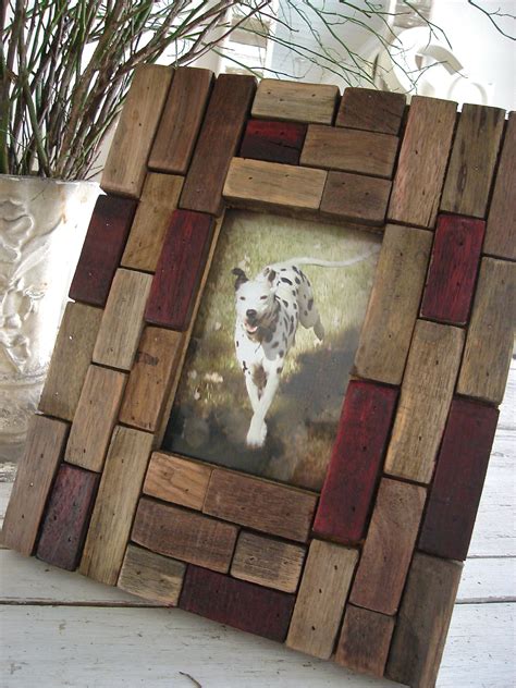 DIY - decorative wood block frames