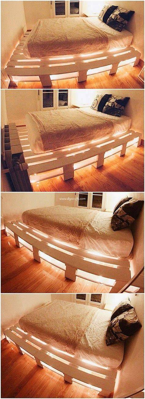 DIY Bed Frames with Recycled Shipping Pallets - raincitystudios.com
