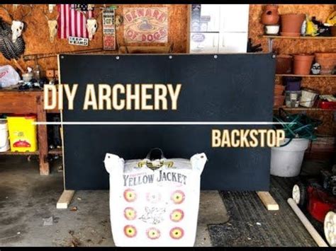 DIY Backstop Make An Archery Backstop, Step By Step Guide Backyard