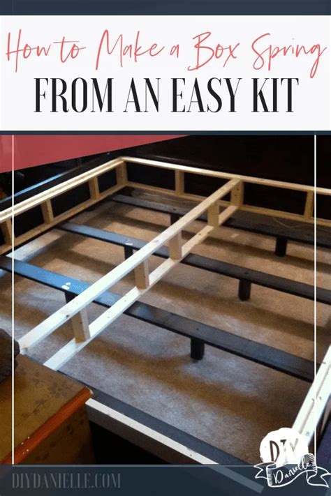 DIY Box Spring DIY Danielle®