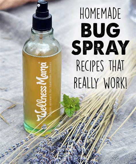 DIY Bug Repellent with Lavender Essential Oil