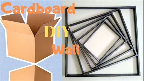 DIY Cardboard Wall Art: Easy Ideas & Sculpture … - muktibox.com