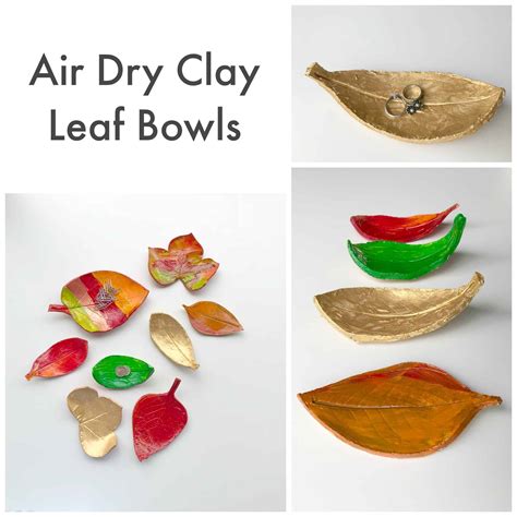 DIY Clay Leaf & Nature Impression Craft With Kids - muktibox.com