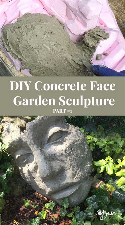 Diy Concrete Sculpture Garden Art - muktibox.com