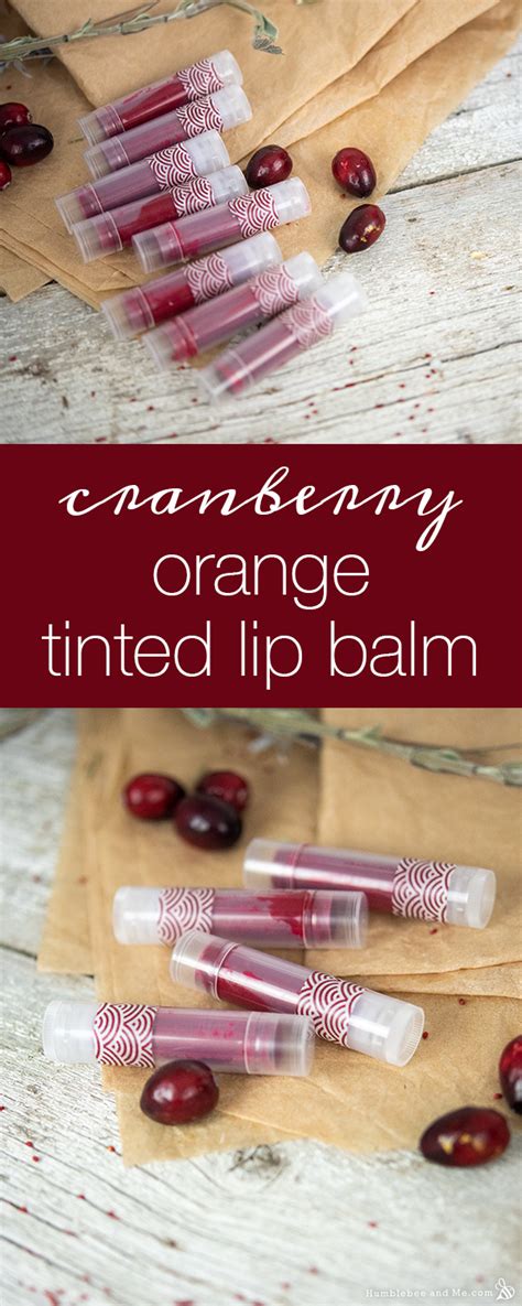 DIY Cranberry tinted lip balm This is a great homemade ... - raincitystudios.com