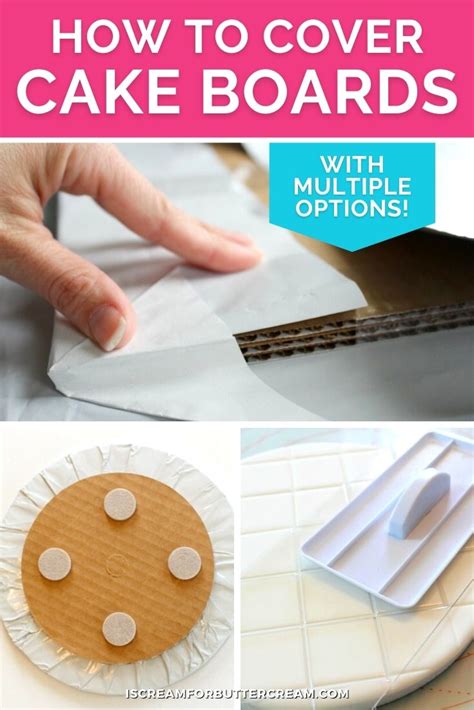 DIY Cake Boards - Make your own cake boards at home