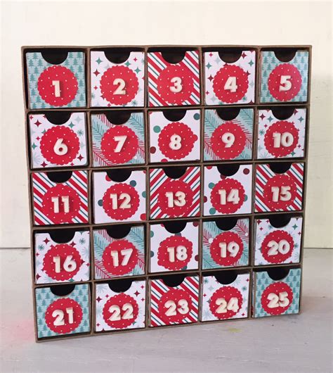 DIY Christmas Countdown Calendar - Kaleidoscope Living