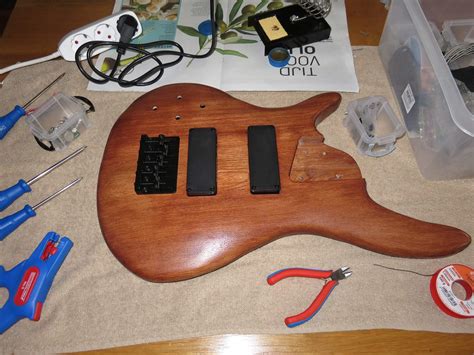 DIY Coffin Bass Build TalkBass.com