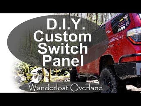 DIY Custom Dash Switch Panel Build and Install - YouTube