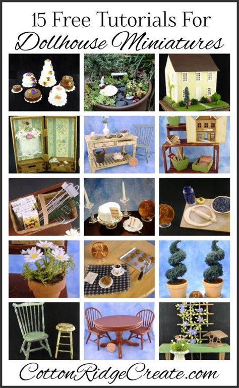 DIY Dollhouse Miniature Tutorials - muktibox.com
