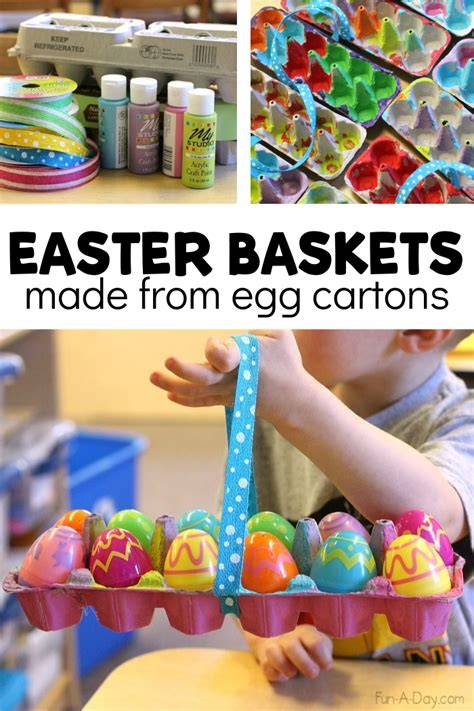 DIY Easter Baskets with Recycled Egg Cartons - OOLY - raincitystudios.com