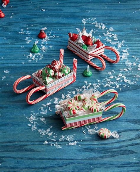 DIY Frozen Candy Cane Sleighs Christmas Gift …