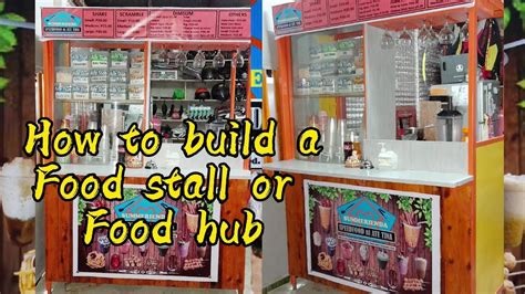 DIY HOW TO BUILD A FOOD BOOTH/STALL/CART