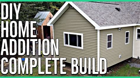 DIY Home Addition 14x14 START TO FINISH YouTube