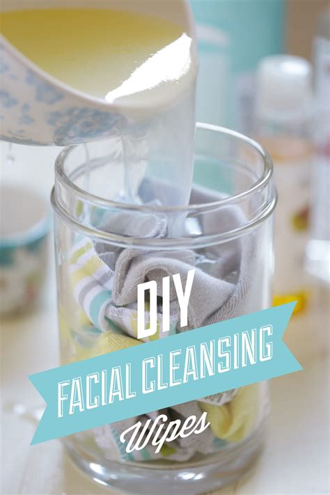 DIY Homemade Reusable Facial Cleansing Wipes - Live Simply