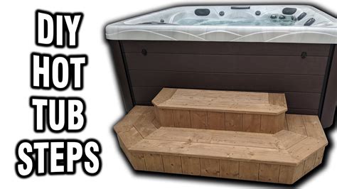 DIY Hot Tub Stairs (Spa Step) Free Plans - YouTube