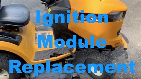 DIY How to Replace an Ignition Module on a Cub Cadet …