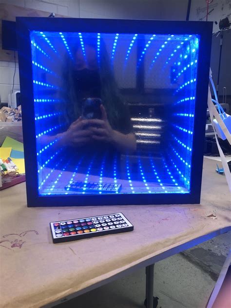 DIY Infinity Mirror 3 Steps Instructables