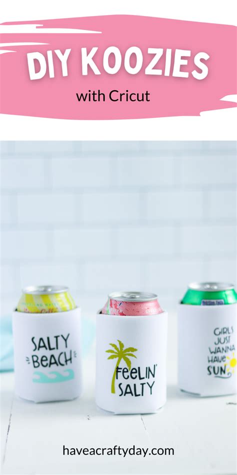 DIY Koozies for Summer - Have a Crafty Day