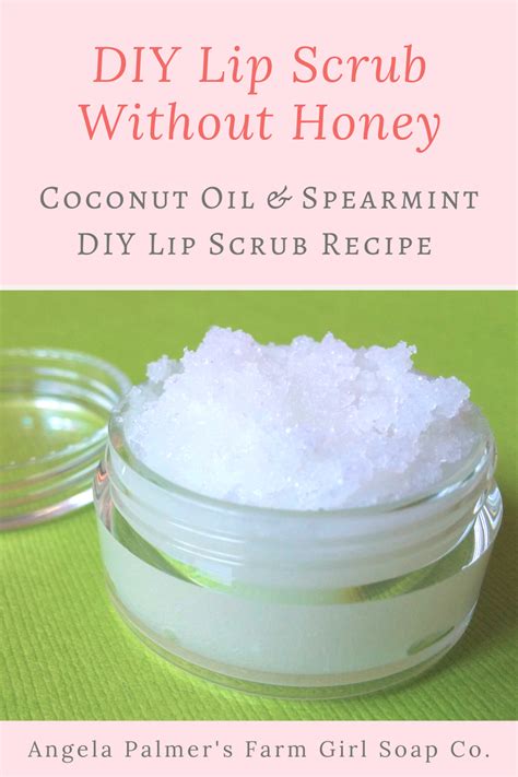 DIY Lip Scrub With Coconut Oil Without Honey Clean Beauty …