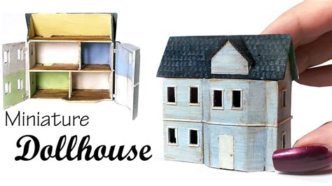 DIY Miniature Dollhouse Tutorial - muktibox.com