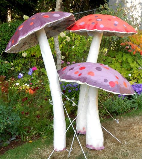 DIY Mushroom Art – Creating Garden Mushrooms