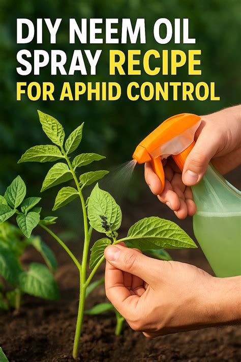 DIY Neem Oil Spray Recipe for Aphid Control - How To Grow Plant - raincitystudios.com