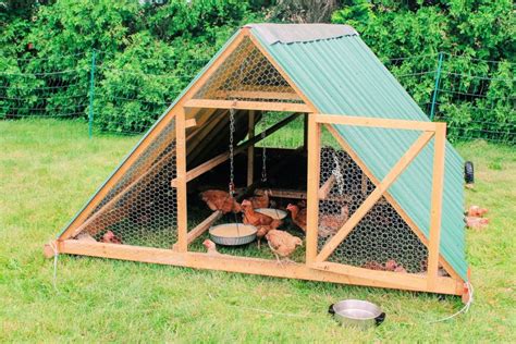 DIY Portable Chicken Tractor | Lightweight and Easy to Move - raincitystudios.com