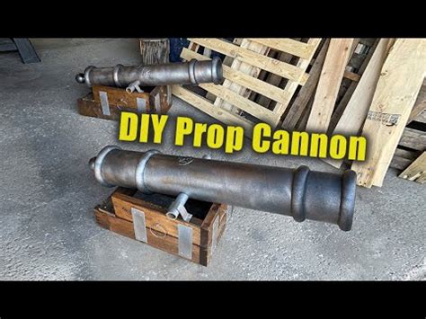 DIY Prop Canon - HOW TO MAKE a theater prop canon - muktibox.com