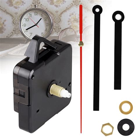 DIY Quartz Clock Movement Mechanism with Hands Battery Powered Repair ...